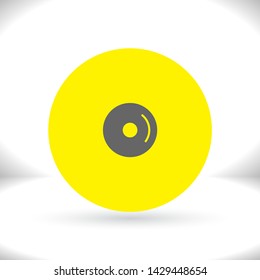 Cd Vector icon . Lorem Ipsum Illustration design