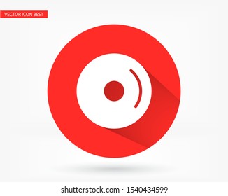 Cd Vector icon . Lorem Ipsum Illustration design