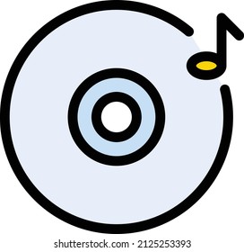 CD-Vektorgrafik auf transparentem Hintergrund. Symbole in Premium-Qualität. Schlagt das Vektorsymbol für Konzept und Grafikdesign.