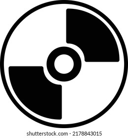 CD Vector illustration on a transparent background.Premium quality symbols.Glyphs vector icon for concept and graphic design.