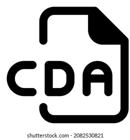 CDA is a file extension for a CD Audio shortcut file format