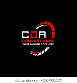 CDA letter logo creative design with vector graphic, CDA simple and modern logo. CDA luxurious alphabet design  