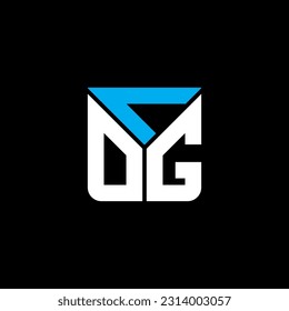 Diseño creativo del logotipo de la letra CDG con gráfico vectorial, logotipo CDG simple y moderno. Diseño de alfabetos lujosos CDG  