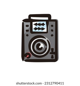 CDJ - Hip Hop icon (Hand draw color version)