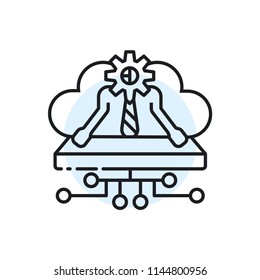 CDO Modern Simple UI Vector Icon