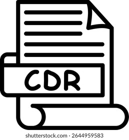 Formato de arquivo de ilustração vetorial CDR CorelDRAW