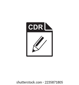 cdr file icon , document icon