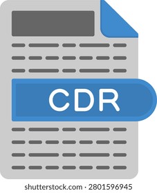 CDR Flat Style Icon Design