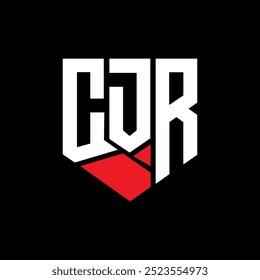 CDR letter logo abstract design. CDR unique design. CDR.
