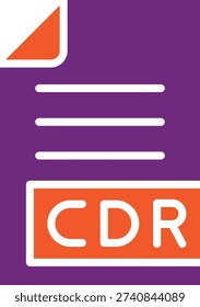 CDR Vector Icon Design Illustration