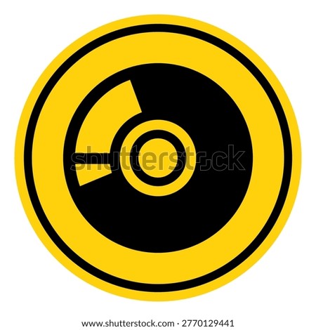 Cds Symbol Sign, Vector Illustration, Isolate On White Background Label.EPS10