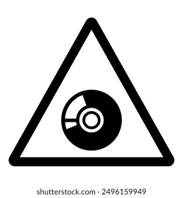 Cds Symbol Sign,Vector Illustration, Isolate On White Background Label. EPS10