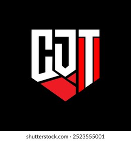 Design abstrato do logotipo da letra CDT. Design exclusivo do CDT. CDT
