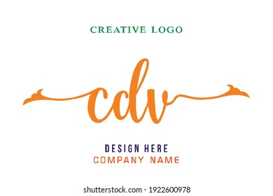 Das Logo der CDV-Schrift ist einfach, leicht verständlich und maßgeblich