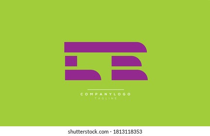CE abstract initials monogram letter text alphabet logo design