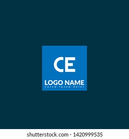 Ce Company Linked Letter Logo Concept Stock Vector (Royalty Free ...