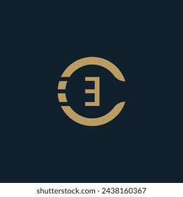 CE Creative Logo und Icon Design
