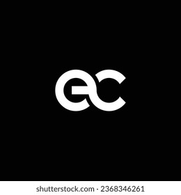CE or EC abstract outstanding professional business awesome artistic branding company different colors illustration logo