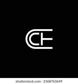 CE or EC abstract outstanding professional business awesome artistic branding company different colors illustration logo
