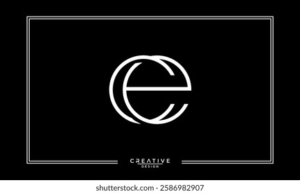 CE, EC, C, E, Abstract Letters Logo Monogram