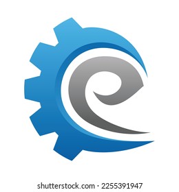 ce ec gear logo icon template