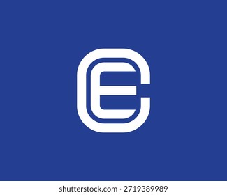 CE EC Modern logo design