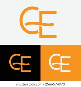 ce Initial letter logo symbol design