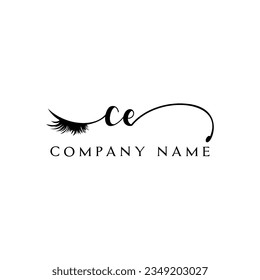 CE-Logo-Logo-Wimpernvektor