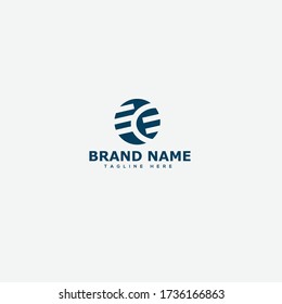 CE Letter Logo Design Template Vector