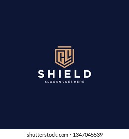CE letter shield icon