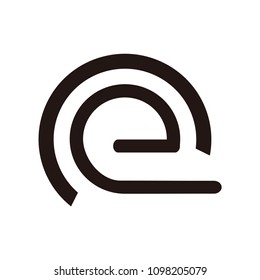ce letter vector logo