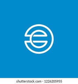 CE lettering logo