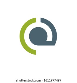 ce logo design simple modern template