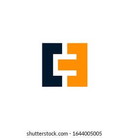CE-Logo-Design-Vektorillustration-Zeichenvorlage