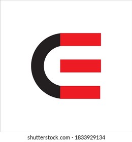 CE Logo Letter Vector Illustration