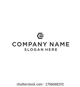 ce logo vector icon designs