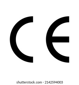 Ce Mark Great Design Any Purposes Stock Vector (Royalty Free ...