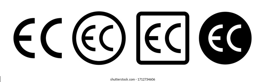 Ce Mark Ce Symbol Icon Certification Stock Vector (Royalty Free ...