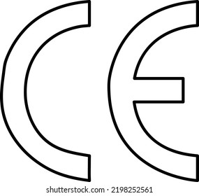 CE Mark Symbol . CE Symbol Vector Icon..eps
