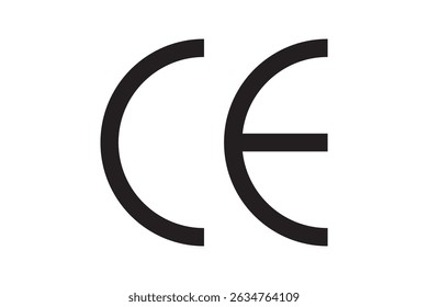 CE marking icon vector eps 10 file 