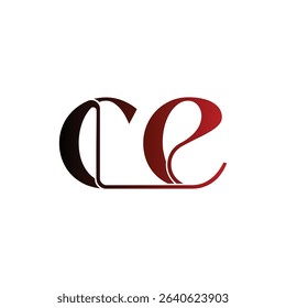 CE  modern minimalist logo design focusing on timeless wordmark typography. Ideal for businesses seeking a clean, professional identity using elegant initial-based branding.