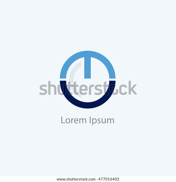 Ce Mu M Letters Logo C Stock Vector Royalty Free