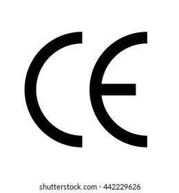 CE Symbol. Vector Illustration.