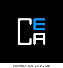 CEA letter logo creative design with vector graphic, CEA simple and modern logo. CEA luxurious alphabet design  