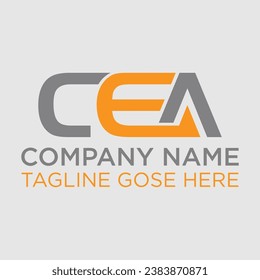 CEA letter logo creative design with vector graphic, CEA simple and modern logo. CEA luxurious alphabet design, letter logo creative design with vector graphic, CEA simple and modern logo, luxurious.