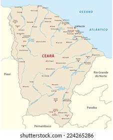 ceara map