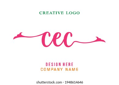CEC lettering logo is simple, easy to understand and authoritative