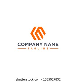 CE,CM,LE or LM letter icon hexagon shape
