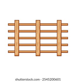 caricatura de madeira de cerca de cedro. portões de trilhos, ripas de treliça, sinal de madeira de cerca de cedro duro tratado.