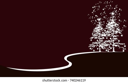 Cedar Tree Background